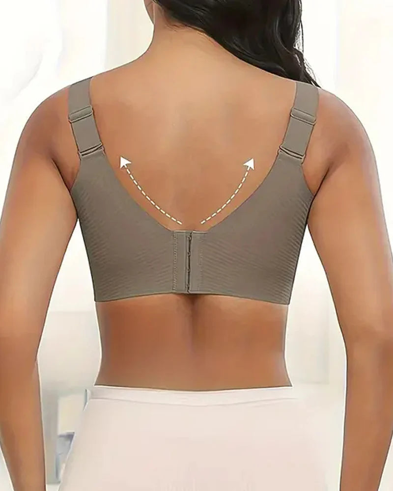 Women's Solid Adjustable Wireless Bra