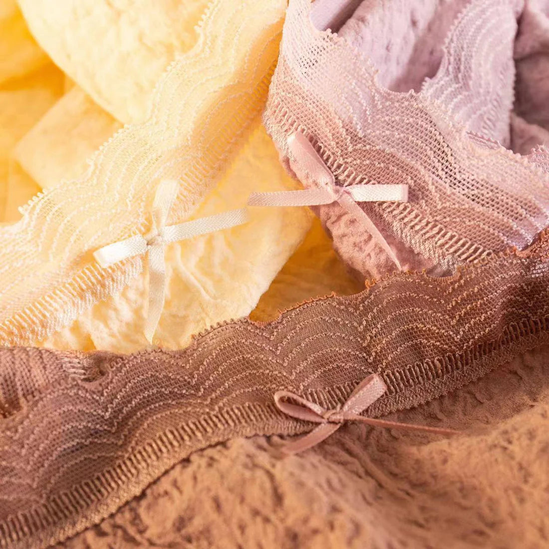 Little Fairy Lace Underwear Multicolour - (Pack of 3)
