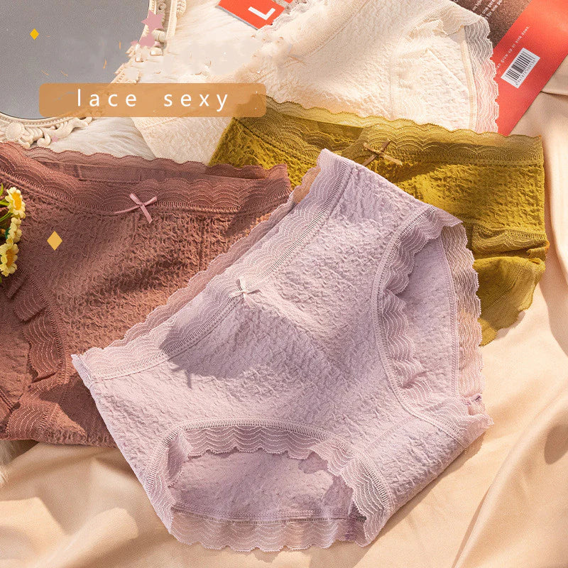 Little Fairy Lace Underwear Multicolour - (Pack of 3)