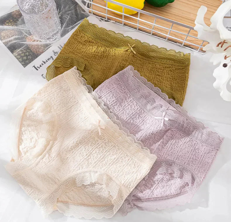 Little Fairy Lace Underwear Multicolour - (Pack of 3)