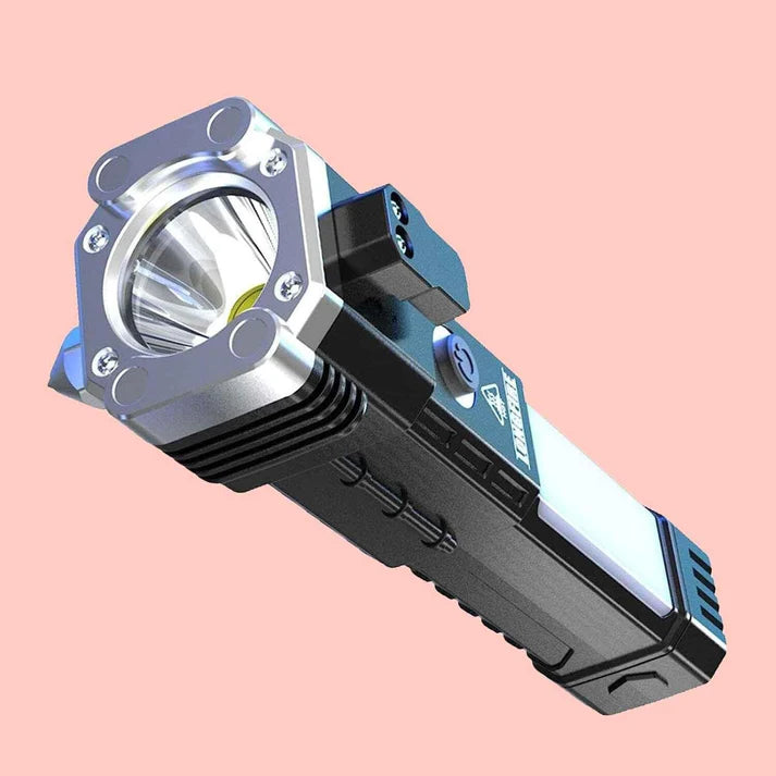 Multipurpose USB Laser Torch With Power bank