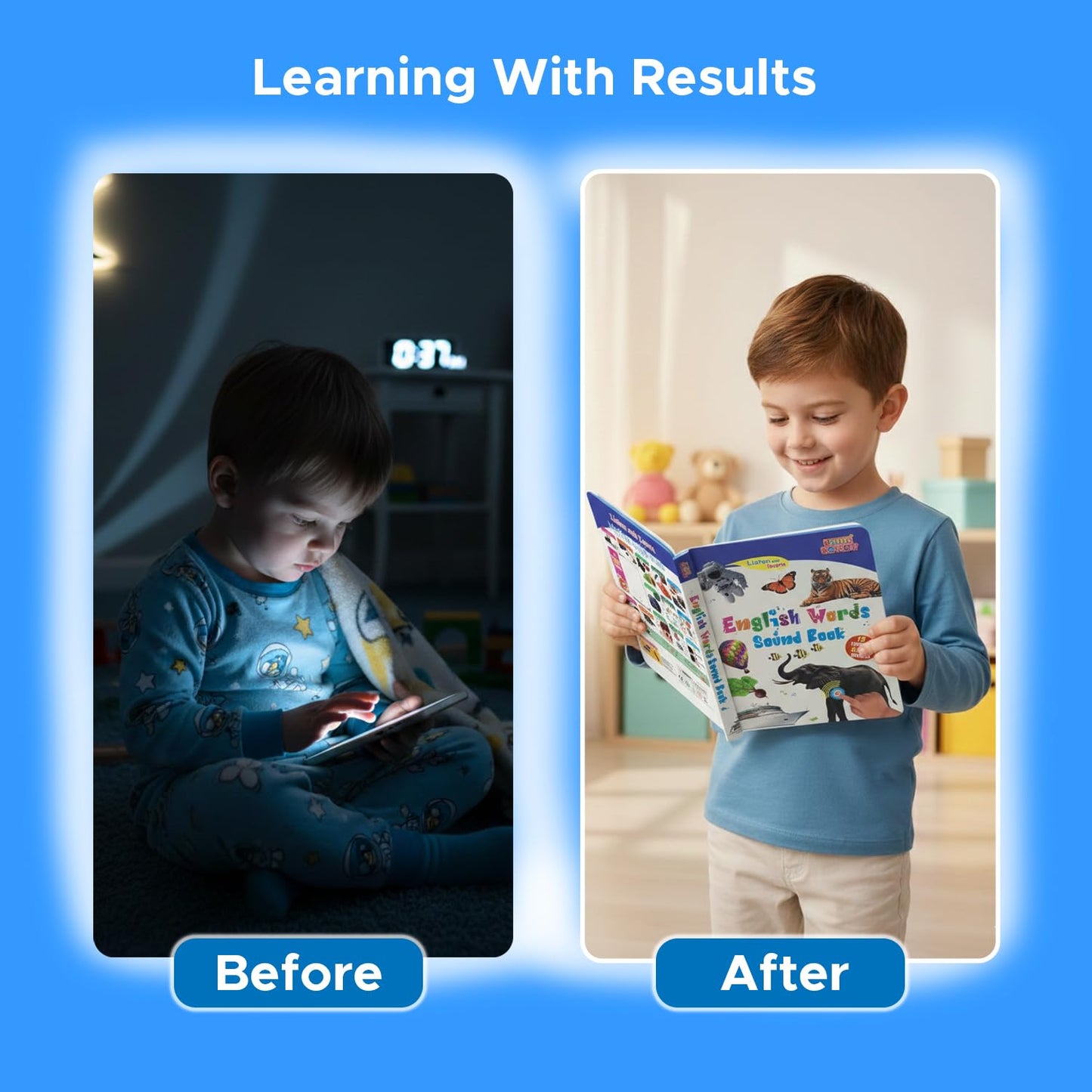 English Words Sound Book for Kids and Children | Early Learning Toy for Boys & Girls