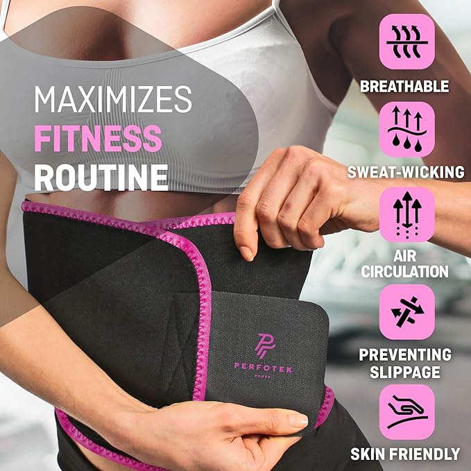 Unisex Sweat Slim Belt (Buy 1 Get 1 Free)