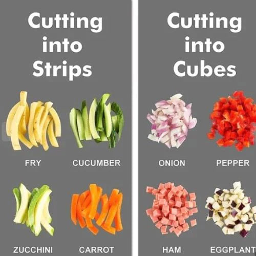 HEAVY DUTY VEGETABLES CHOPPER, SLICER & DICER