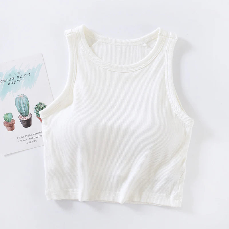 Padded Built In Bra Top Camisole - Buy 1 Get 1 Free