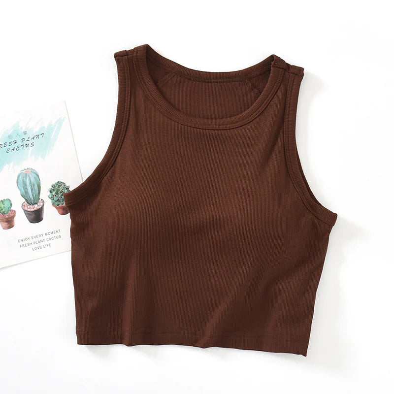 Padded Built In Bra Top Camisole - Buy 1 Get 1 Free