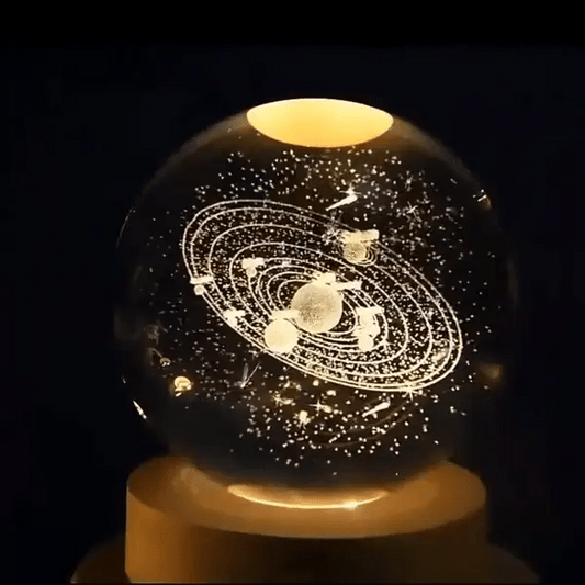 3D Crystal Lamp Ball (Assorted Design)