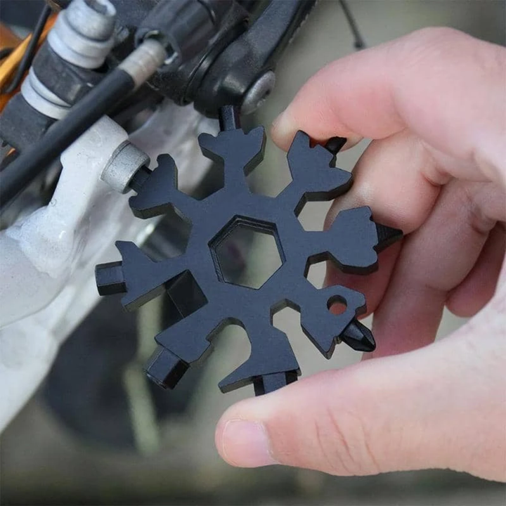 18-in-1 Stainless Steel Snowflakes Multi-tool