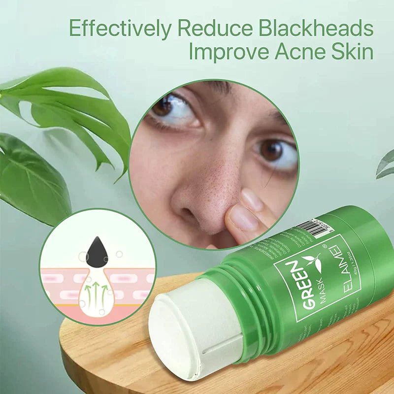 Green Tea Herbal Mask Stick Cream (BUY 1 GET 1 FREE)