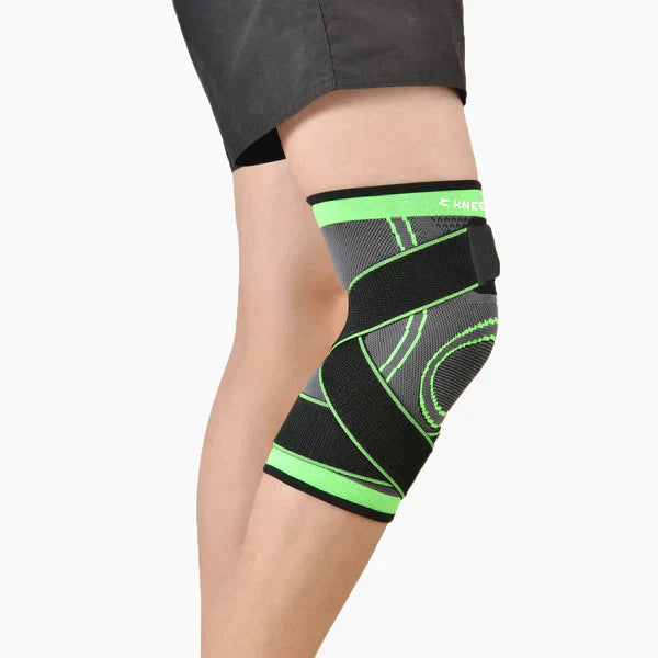 3D KNEE Support Brace with Belt for Men & Women ( SET OF 2 ) (FREESIZE)