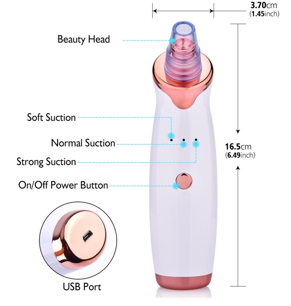Blackheads/Whitehead Remover Vacuum Machine