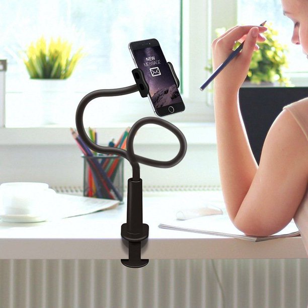 Gooseneck Bed Phone Holder (MULTILE COLOR)