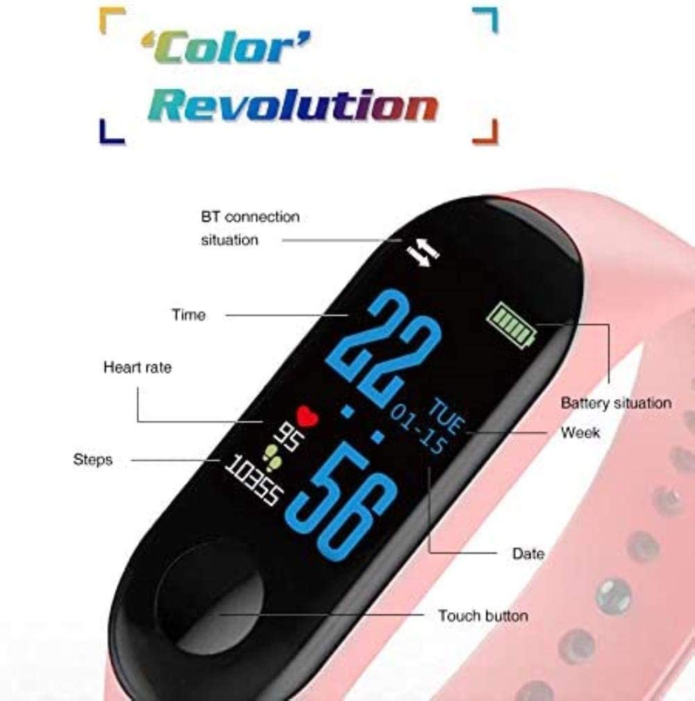 Smart Bracelet - Heart Rate & Blood Pressure Monitor