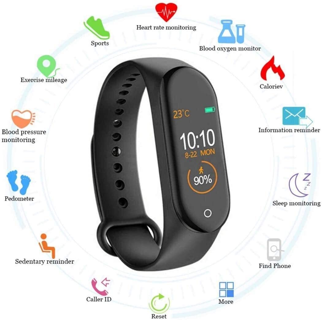 Smart Bracelet - Heart Rate & Blood Pressure Monitor