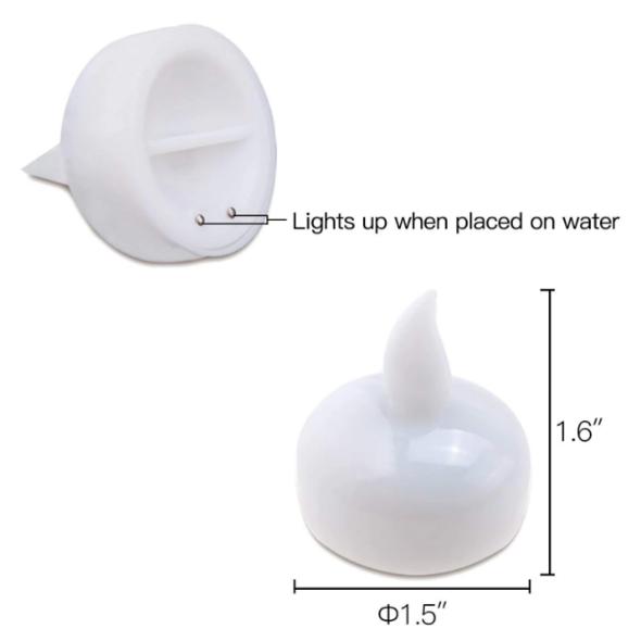 FLAMELESS WATER SENSOR LED DIYA - DIWALI SPECIAL