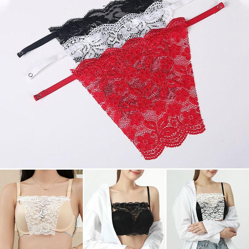 LACE PRIVACY INVISIBLE CAMISOLE - (SET OF 3)
