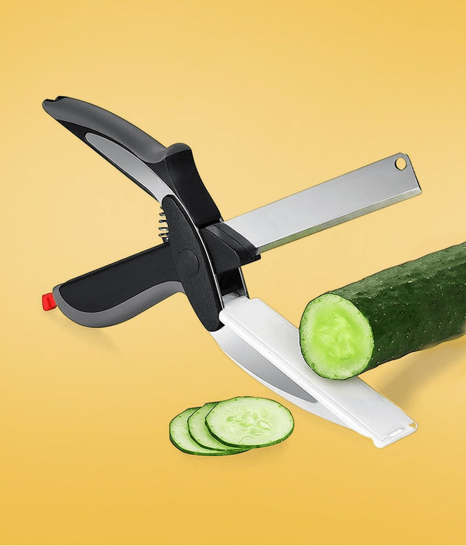 VEGETABLE & FRUIT STAINLESS STEEL CLEVER CUTTER