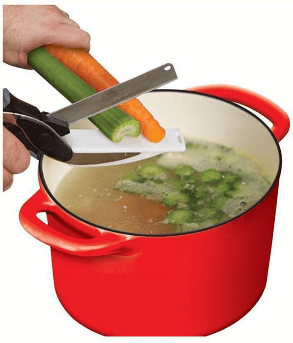 VEGETABLE & FRUIT STAINLESS STEEL CLEVER CUTTER