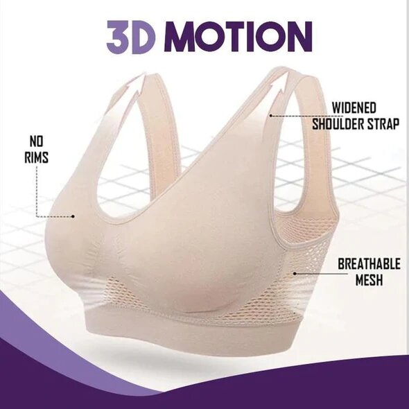 COTTON NON-PADDED AIR BRA FOR WOMEN & GIRLS