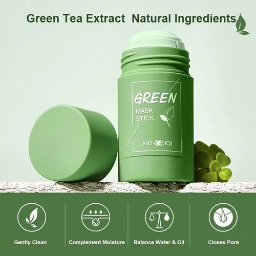 Green Tea Herbal Mask Stick Cream (BUY 1 GET 1 FREE)