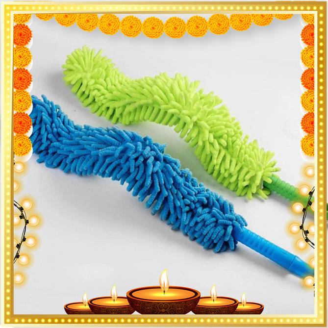 Microfiber Flexible Cleaning Duster (MULTICOLOR)