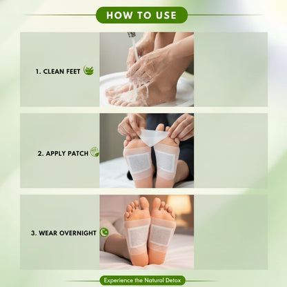 Herbal Giloy Detox Foot Patches 🌿(Pack of 20🔥)