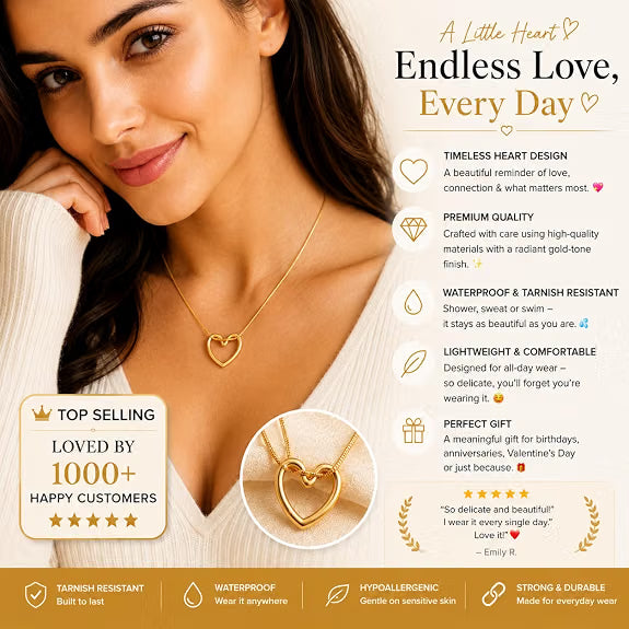 Viral Heart Pendant Every Girl Wants 💖