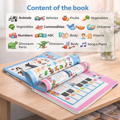 English Words Sound Book for Kids and Children | Early Learning Toy for Boys & Girls