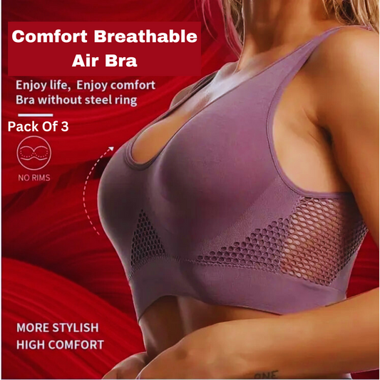 COTTON NON-PADDED AIR BRA FOR WOMEN & GIRLS