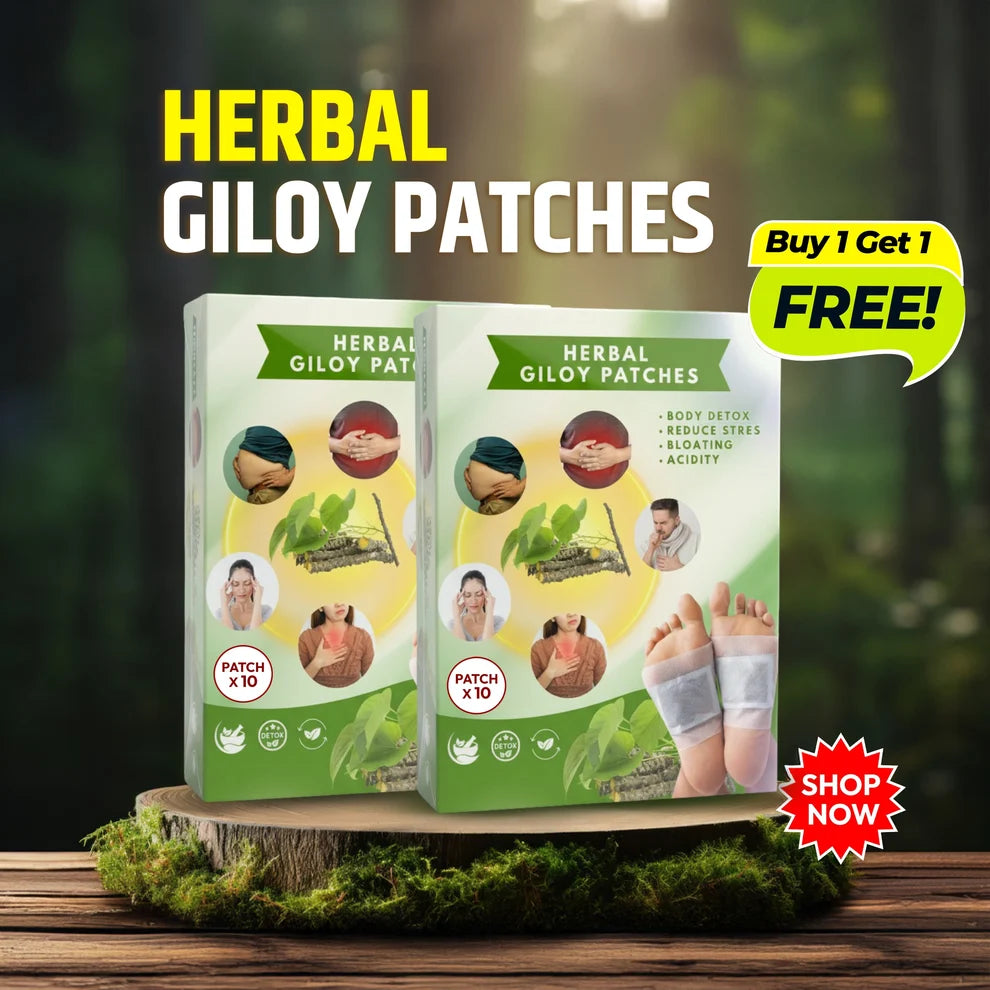 Herbal Giloy Detox Foot Patches 🌿(Pack of 20🔥)