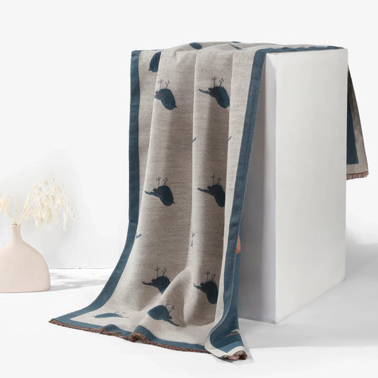 Aviara Reversible Joy Shawl - Blue