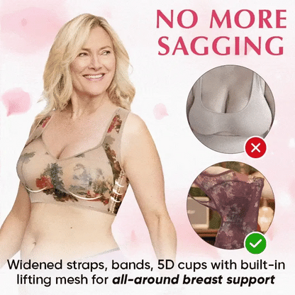 Ice Silk Lace Cooling Comfort Bra - Pack Of 2