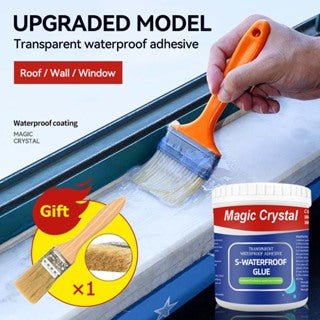 Transparent Waterproof Glue + Free Brush