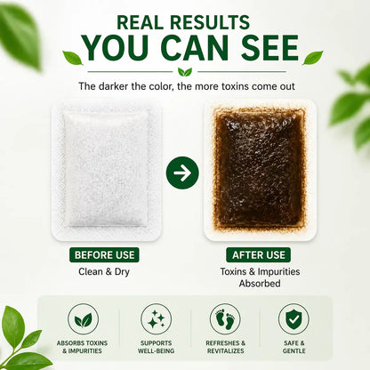 Herbal Giloy Detox Foot Patches 🌿(Pack of 20🔥)