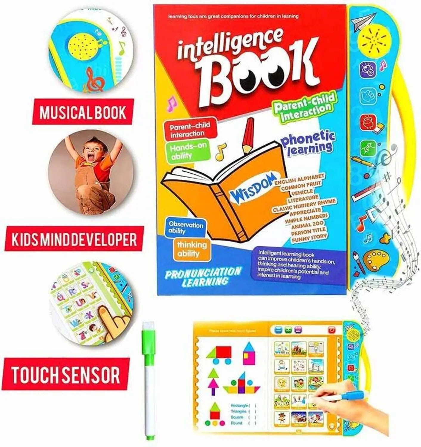 Intelligence Phonetic Learning E-Book with Sound