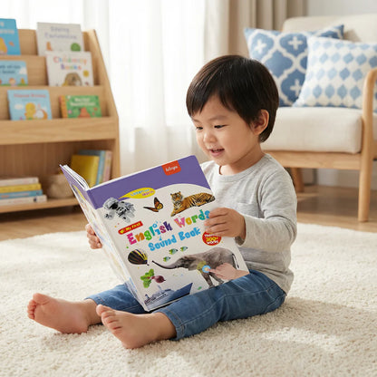 English Words Sound Book for Kids and Children | Early Learning Toy for Boys & Girls