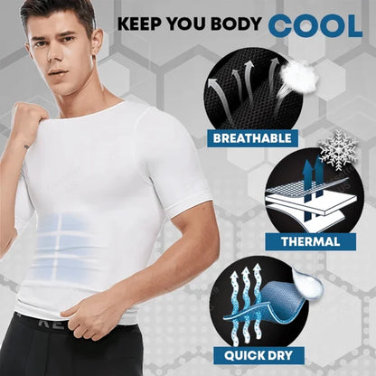 MEN's COTTON TUMMY SHAPER VEST