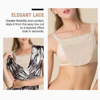 LACE PRIVACY INVISIBLE CAMISOLE - (SET OF 3)