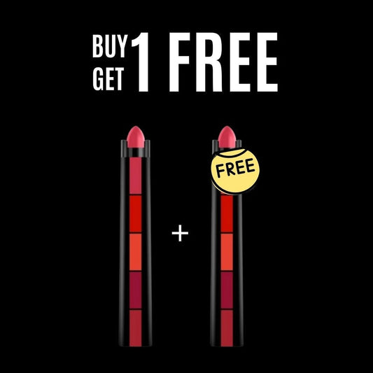 MATTE FINISH 5 IN 1 LIPSTICK (BUY 1 GET 1)
