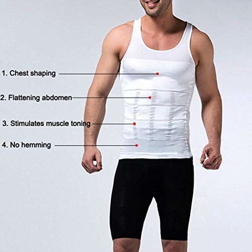 MEN's COTTON TUMMY SHAPER VEST