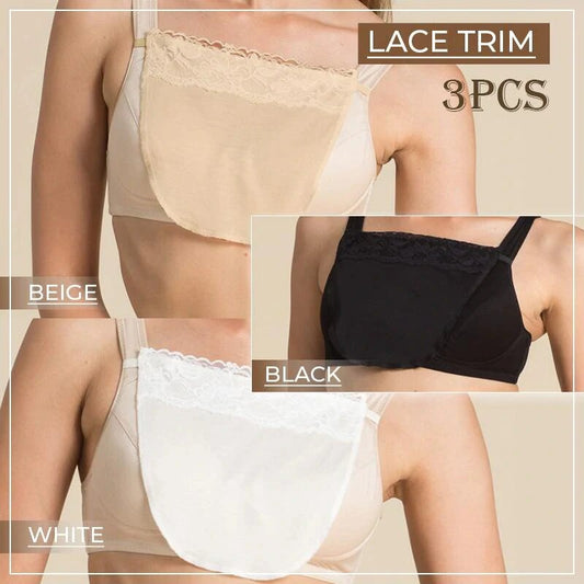 LACE PRIVACY INVISIBLE CAMISOLE - (SET OF 3)