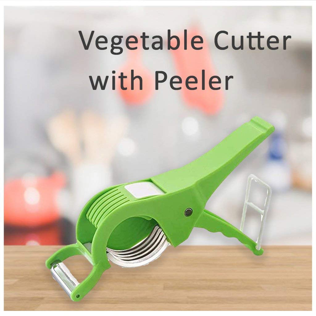 Multicolor 2 In 1 Vegetable Cutter