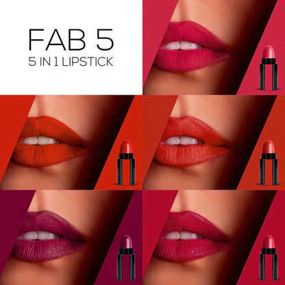 MATTE FINISH 5 IN 1 LIPSTICK (BUY 1 GET 1)