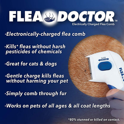 Flea Doctor - Electronic Flea Comb