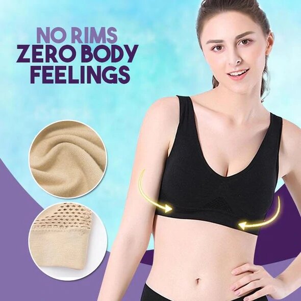 BUY 1 GET 2 EXTRA FREE - UlTRA COMFORTABLE PADDED AIR BRA FOR