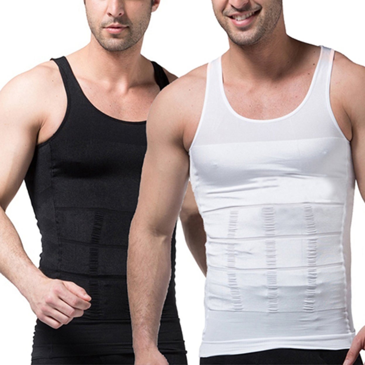 MEN's COTTON TUMMY SHAPER VEST