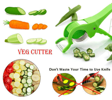 Multicolor 2 In 1 Vegetable Cutter