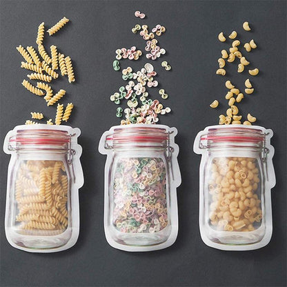 Bottle Shape Storage Pouch 500ML (Set Of 12)
